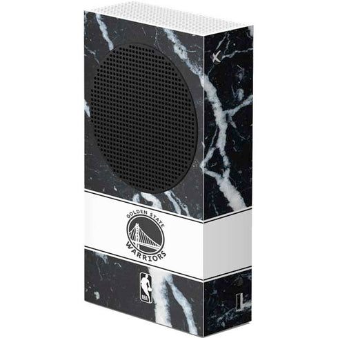 NBA Golden State Warriors Marble Xbox Series S Console Skin